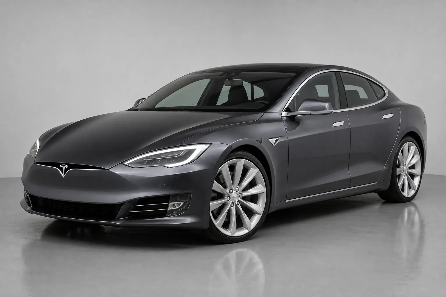 2017 Tesla Model S 75D catalogue illustration
